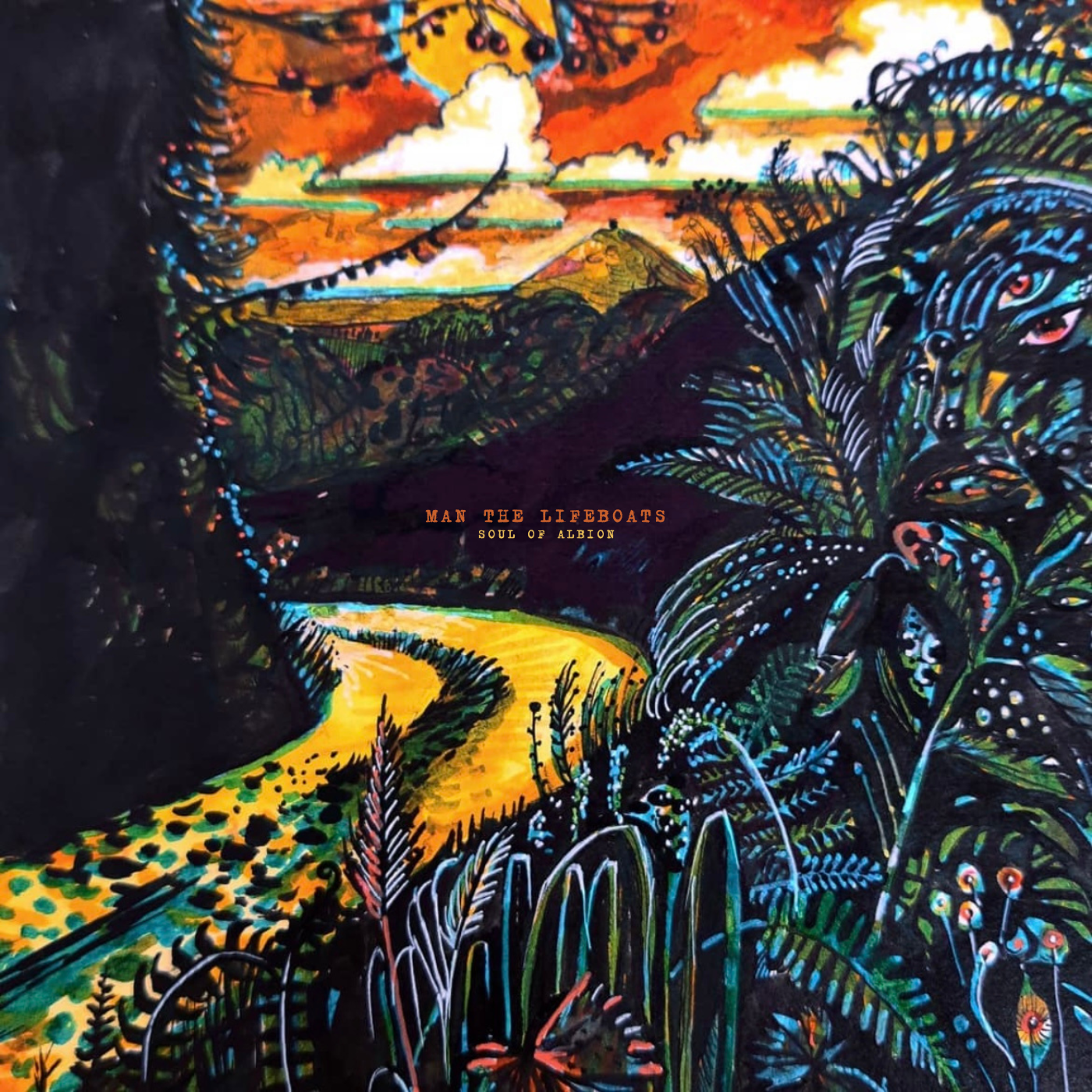 Cover art for Man the Lifeboats' second album, Soul of Albion
