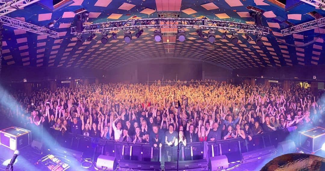 A sold out crowd watch The Pretty Reckless at Glasgow's Barrowland Ballroom